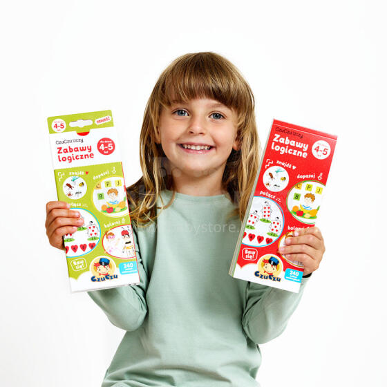 CzuCzu 7223264 Обучающая книга Логические игры 4-5 лет.