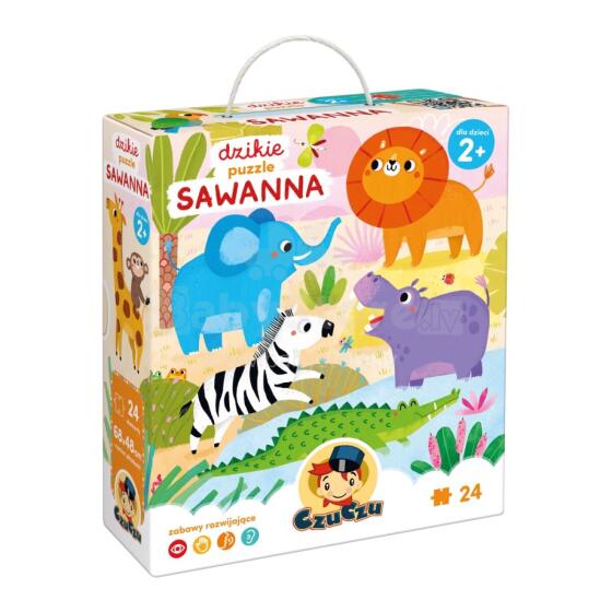 CzuCzu 7424951 Wild Savannah Puzle 24gab.