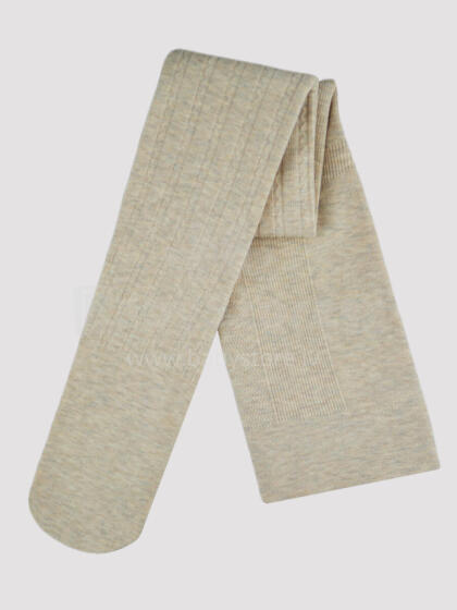 NOVITI RB003-G-01 Thermo tights with insulation beige melange 128/134