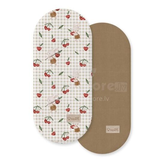 ALBERO MIO Gondola palags 2-pack CP5 Cherry fun