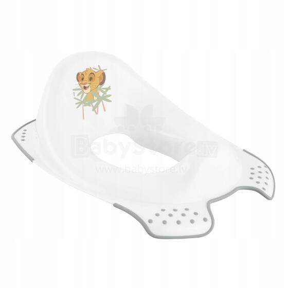 KEEEPER EWA LION KING Anti-slip toilet seat cover white