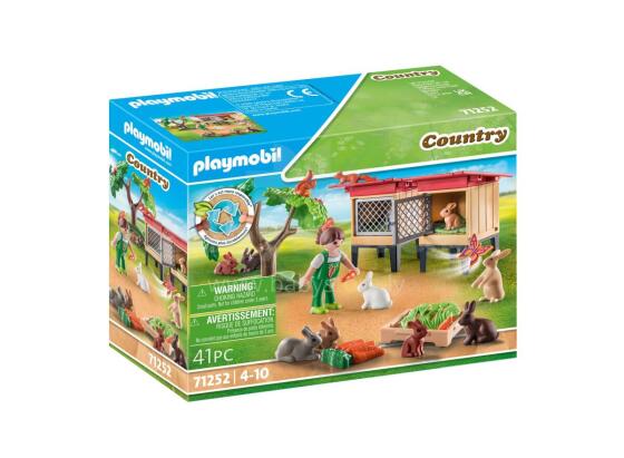 PLAYMOBIL Rabbit hutch 71252