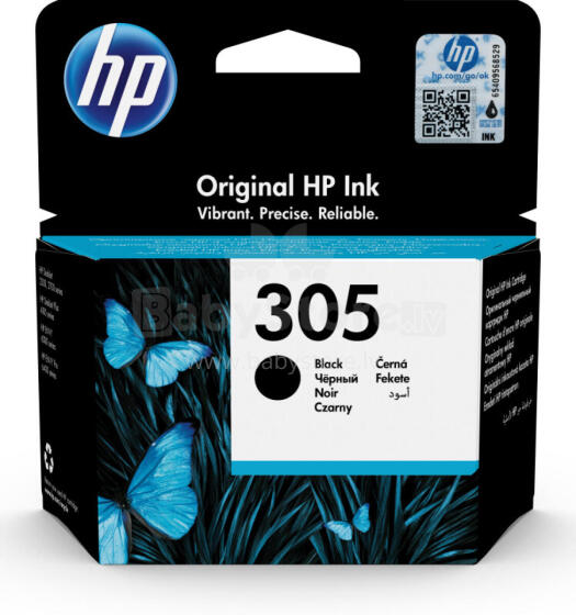 HP Nr. 305 черный