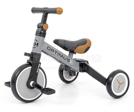 MILLY MALLY 3in1 bike OPTIMUS grey