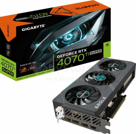 Gigabyte GeForce RTX 4070 Ti SUPER EAGLE OC 16 ГБ DLSS 3