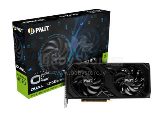 Karta graficzna RTX 4070 DUAL OC 12GB GDDR6 192bit 3DP 