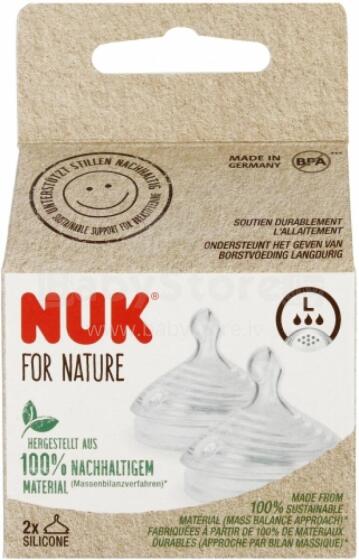 NUK 124027 Pudeles knupis L 2 gab