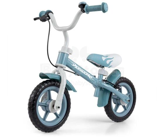 MILLY MALLY Balance bike DRAGON WITH BRAKE Denim