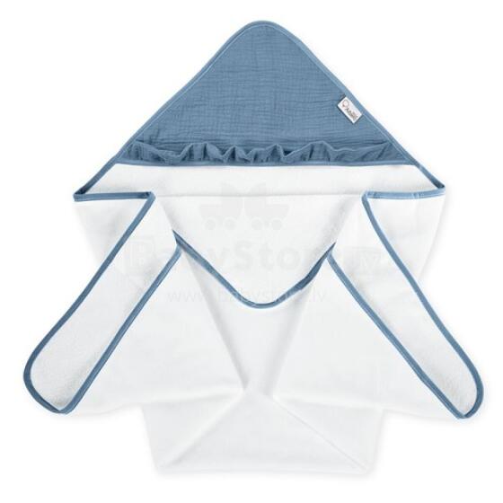 ALBERO MIO Bath Cover Cotton color CC7 blue