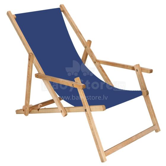 Chair with armrests Springos DC006 OXFORD23 blue