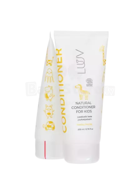 Luuv Conditioner Art.237232 Bērnu natūrals  kondicionieris bērniem, Vanilla 200ml