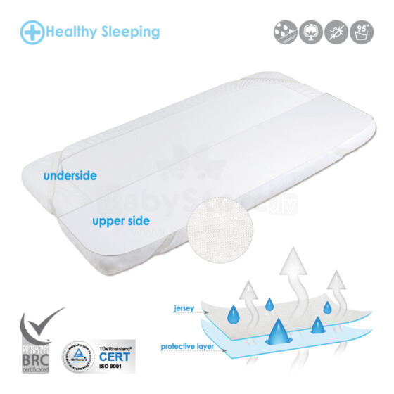 MATEX Hygienic pad SAFE JERSEY 60x120 [TB0245_01]