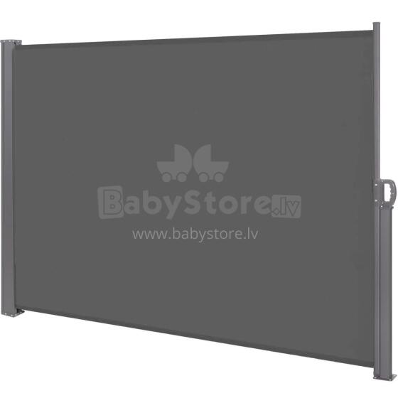 Боковая маркиза Springos AW0004 350x180 см раздвижная графитовая штора