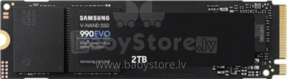 Cietais disks Samsung 990 EVO NVMe M.2 SSD 2TB