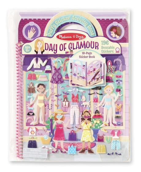 Melissa&Doug Day of Glamour Art.19412 Набор наклеек