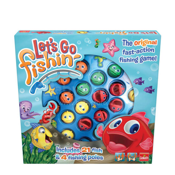 GOLIATH spēle Let's Go Fishing Original, 30816.006