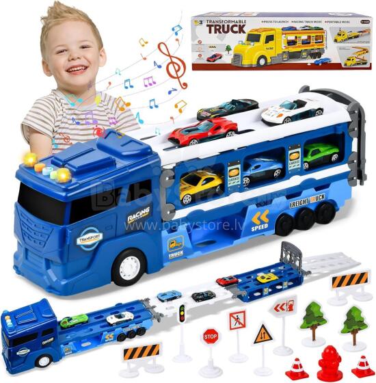 Focenat Car Transporter Toy  Art.237649  Treileris ar mašīnam