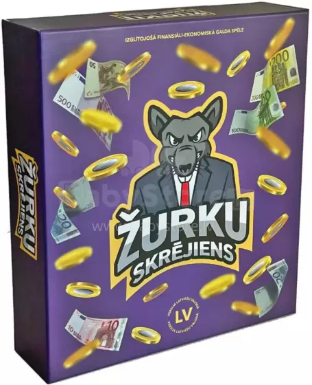 Rat Race Game Art.237663 Galda spēle - Pelēnu skriešanās (LV)