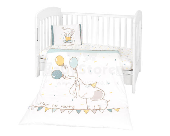 Bedding set 3pcs Elephant Time