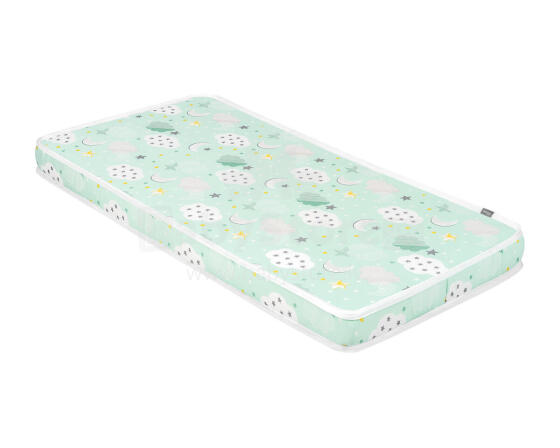 Mattress Fantasia 60x120x7cm Clouds Mint