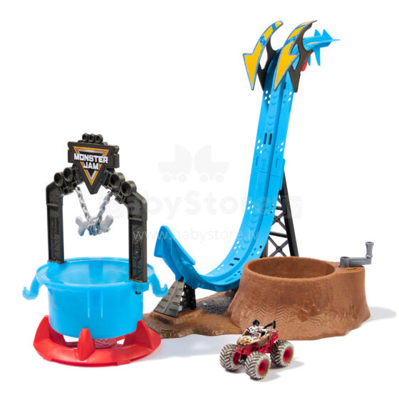 MONSTER JAM automašīnas mazgātuve Truck Wash Playset, 6072014