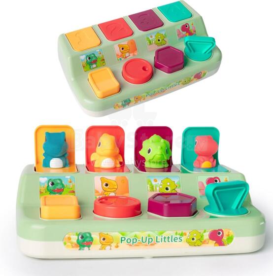 LZDMY Pop Up Baby Dinosaur Toy Art.237930 Attīstoša rotalļieta Pianino