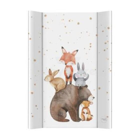 CEBA 102-000-783 Мягкий профилированный матрасик для пеленания короткий 50x70 Basic Forest Friends