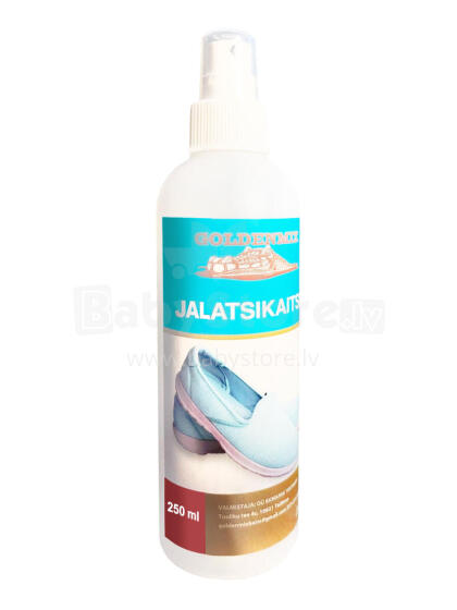 Goldenmix Shoe Protector Spray Art.238072 Efektīvs aizsargājošs aerosols zamšādas, nubuka un tekstila virsmām. -  (Golden Mix) 250ml