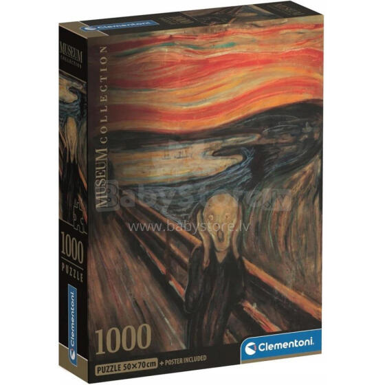 PUZZLE MUZEUM KRZYK MUNCH *1000*