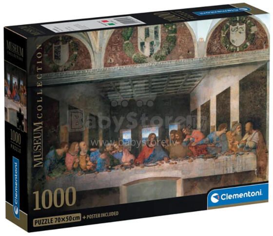 PUZZLE MUZEUM OSTATNIA WIECZERZA *1000*