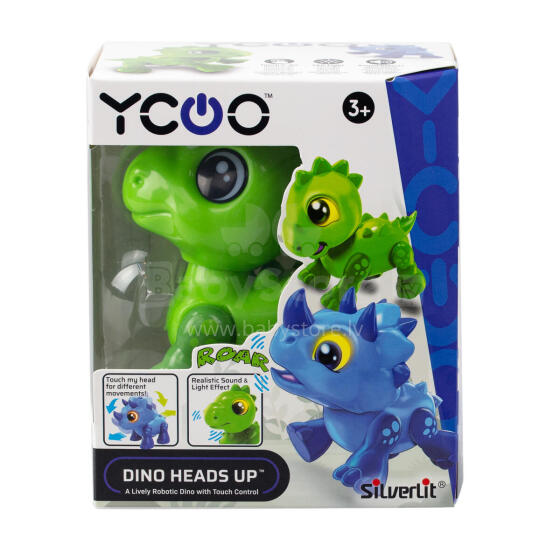 YCOO robots Dino heads up, 13 cm