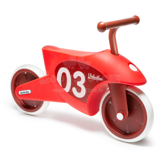 Italtrike Balance Bike Valentino Red Art.238287 Bērnu balansa velosipēds