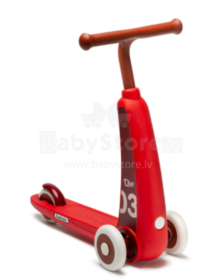 Italtrike Dino Art.238323 Red  Bērnu skūteris