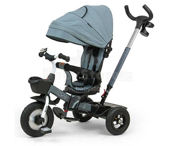 MILLY MALLY 2490 Trīsritenis Movi pelēks 5in1