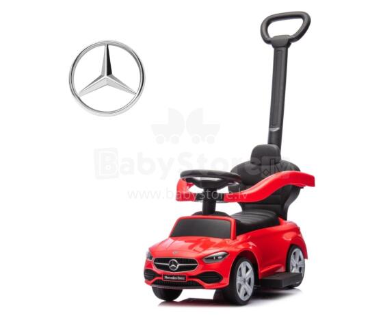 MILLY MALLY 6104 Transportlīdzeklis ar rokturi Mercedes C-Class Red