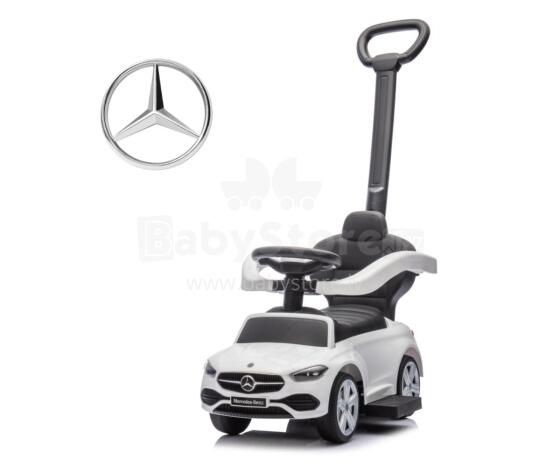 MILLY MALLY 6105 Автомобиль с ручкой Mercedes C-Class Белый