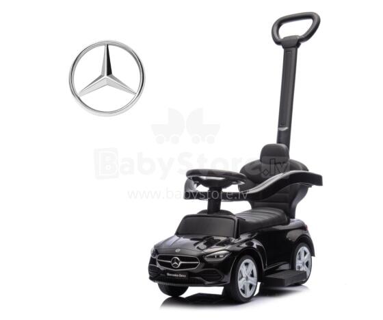 MILLY MALLY 6107 Transportlīdzeklis ar rokturi Mercedes C-Class Black