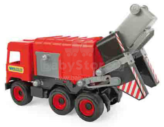 WADER 32113 Middle Truck - Sarkans atkritumu vedējs kastē