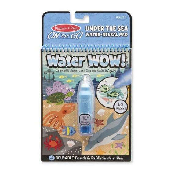 Melissa&Doug Water Wow Art.19445 Krāsojāmās lapas