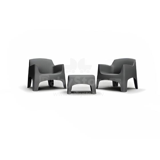 Garden furniture set Set Ibiza Terrace grey