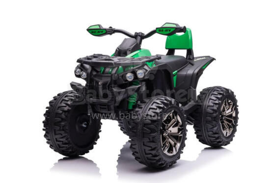 Lean Toys  Electric Ride On Quad Art.QLS-3288 Green Elektromobiļa kvadrocikls bērniem