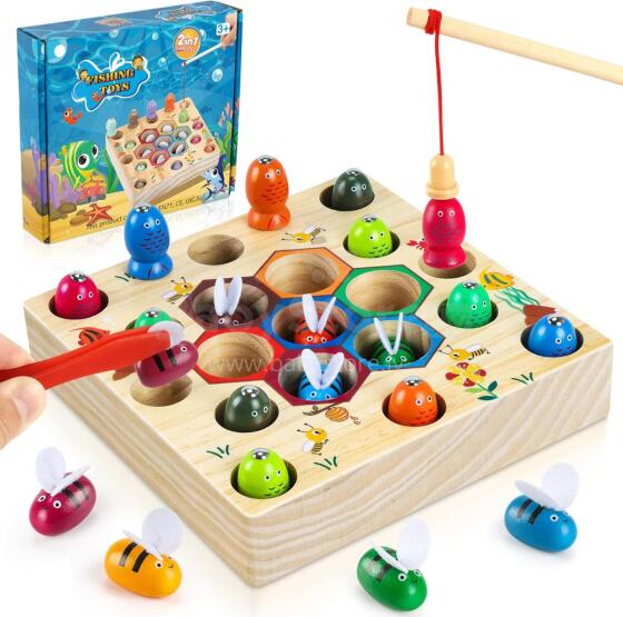 Cooljoy Magnetic Fishing Game Toy Art.23864  Galdā spēle Jautrā makšķerēšana