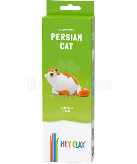 HEY CLAY HCL30113CEE Фигурка пушистые животные персидская кошка 3 шт.