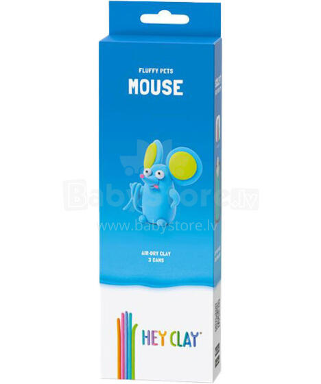 HEY CLAY HCL30116CEE Фигурка пушистые животные Мышь 3 шт.