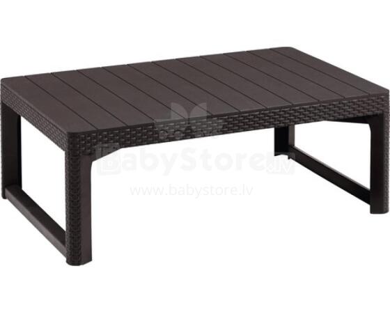 Lyon Rattan Table brown