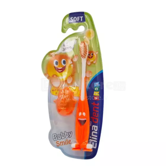 Elina Kids  Toothbrush  Bobby Smile Art.238803  Детская зубная щетка,1 шт