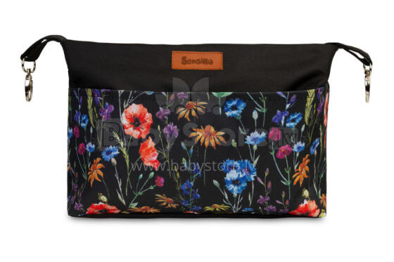 Stroller organizer – black poppy