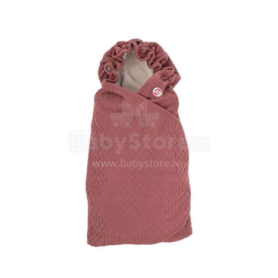 Lodger Fleece Wrapper Empire Newborn Art.WP 625 Rosewood