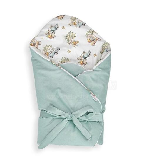 ALBERO MIO Baby Swaddle 446 Koala, atrodoties ceļā