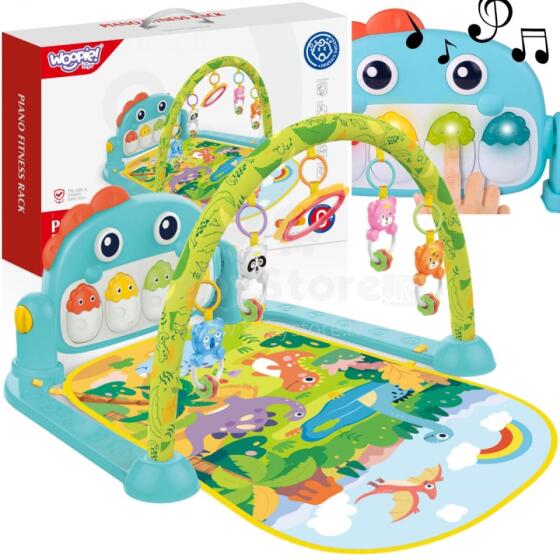 WOOPIE 49355 Dino paklājiņš ar arku